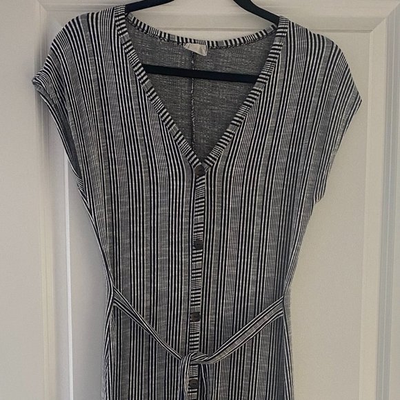 Midi Striped Dress - Picture 2 of 6